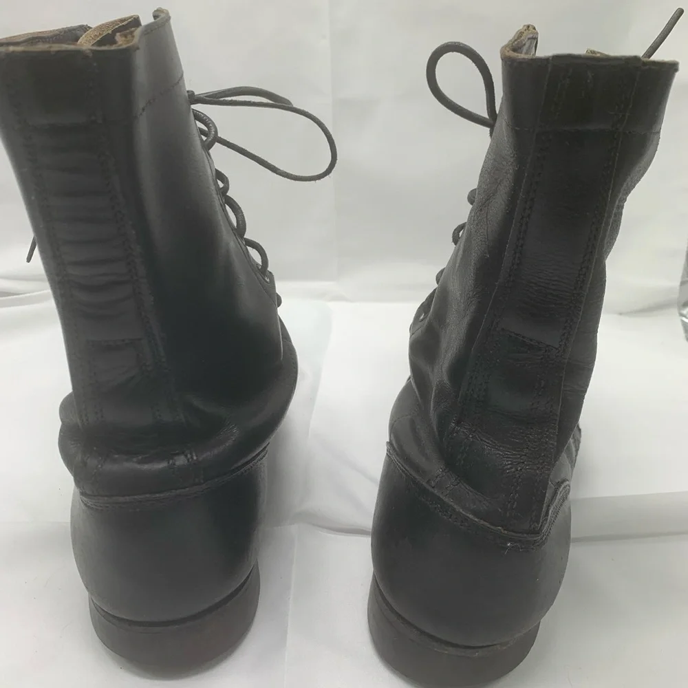 Vintage Corcoran military paratrooper jumper combat boots. Size 9c W